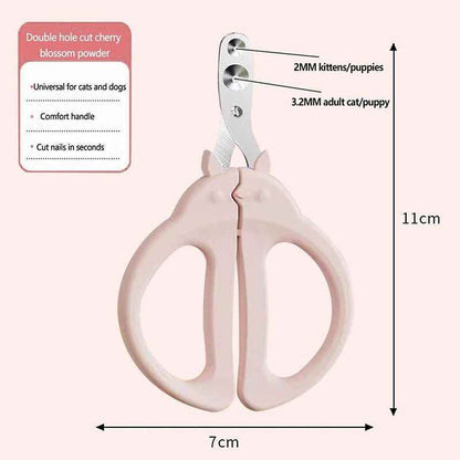 Professionals Cute Shape Pet Cat Dog Nail Clipper Cutter Grooming Scissor Clipper Claw Nail Supplies Pet Nail Trimmer