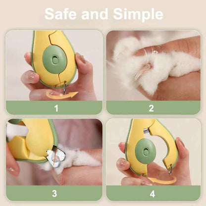 Professional Pet Nail Clipper LED Light Pet Nail Clipper Claw Grooming Scissors For Small Dogs Cats Cutter Cat Accessories