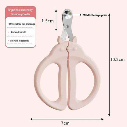 Professionals Cute Shape Pet Cat Dog Nail Clipper Cutter Grooming Scissor Clipper Claw Nail Supplies Pet Nail Trimmer