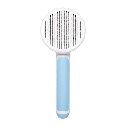 Pet Supplies Round Handle Comb Stainless Steel Needle Comb